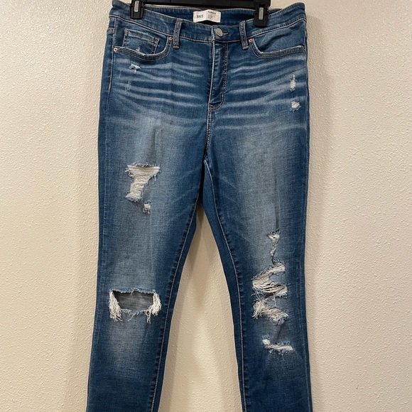 BKE Denim - buckle high rise parker skinny jeans